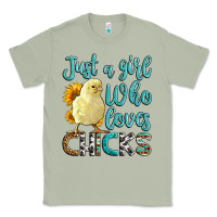 Matcha Western Just A Girl Who loves Chicks Classic Tee - LillyAllenDesigns