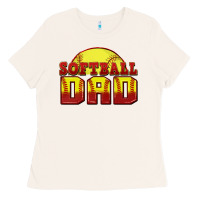Bone softball dad Ladies Tee - Zillion Design Studio