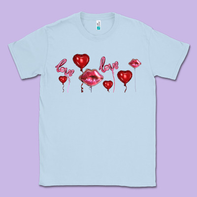 Love And  Love Balloons Classic Tee Designed By Adodesignshop