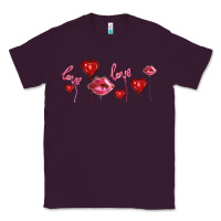 Plum love and  love balloons Classic Tee - AdoDesignShop