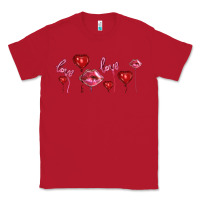 Red love and  love balloons Classic Tee - AdoDesignShop