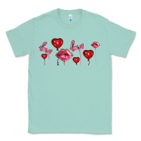 Seafoam love and  love balloons Classic Tee - AdoDesignShop
