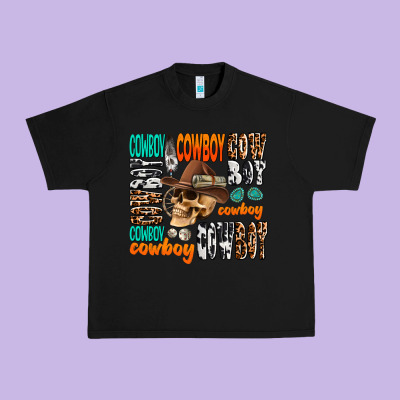 Cowboy Urban Heavy Tee Designed By Adodesignshop