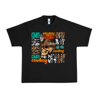 Black cowboy Urban Heavy Tee - AdoDesignShop