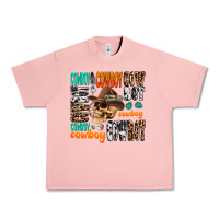 Salmon cowboy Urban Heavy Tee - AdoDesignShop