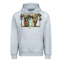Heather Grey Mama's boy Mother's Day Urban Hoodie - CowGirlArtShop