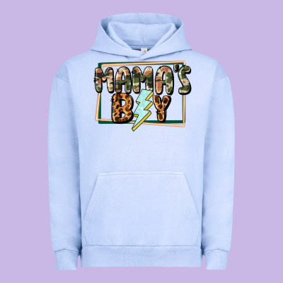 Mama's Boy Mother's Day Urban Hoodie Designed By Cowgirlartshop