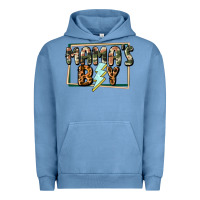 Pigment Pebble Blue Mama's boy Mother's Day Urban Hoodie - CowGirlArtShop