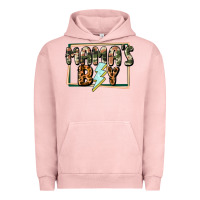 Pigment Salmon Mama's boy Mother's Day Urban Hoodie - CowGirlArtShop