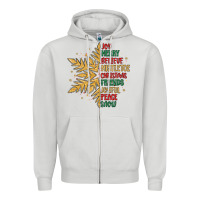 Christmas Snowflake Zipper Hoodie | Teevron