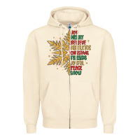 Sandshell christmas snowflake Zipper Hoodie - MaliasSmallBusiness