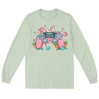 Matcha happy easter Long Sleeve Tee - MaliasSmallBusiness