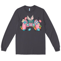 Smoke happy easter Long Sleeve Tee - MaliasSmallBusiness