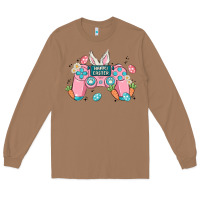 Toasted Coconut happy easter Long Sleeve Tee - MaliasSmallBusiness
