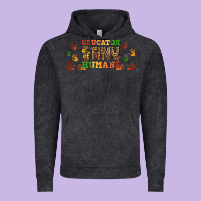 Educator Of Tiny Humans Libbey Glass Vintage Hoodie Designed By Bundleandbundleshop