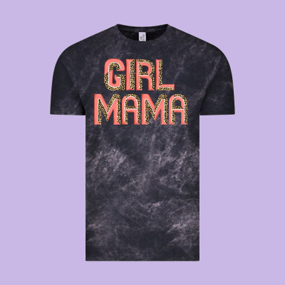 Girl Mama. Vintage Tee Designed By Jahusdesignshop