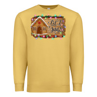 Antique Gold Let it snow Premium Sweatshirt - Bettercallsaul