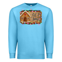 Ocean Blue Let it snow Premium Sweatshirt - Bettercallsaul