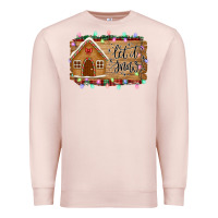 Pale Pink Let it snow Premium Sweatshirt - Bettercallsaul