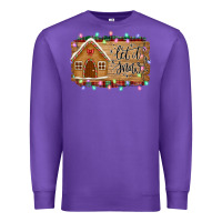 Purple Let it snow Premium Sweatshirt - Bettercallsaul
