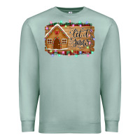 Seafoam Let it snow Premium Sweatshirt - Bettercallsaul