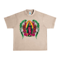French Oak mexican flag wings our lady of guadalupe Urban Heavy Tee - Artiststas