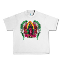 Lunar Rock mexican flag wings our lady of guadalupe Urban Heavy Tee - Artiststas