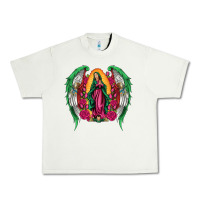 Pistachio mexican flag wings our lady of guadalupe Urban Heavy Tee - Artiststas