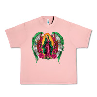 Salmon mexican flag wings our lady of guadalupe Urban Heavy Tee - Artiststas