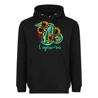 Black Capricorn Zodiac Heavyweight Hoodie - Bettercallsaul