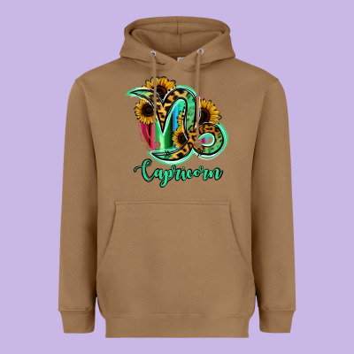 Capricorn Zodiac Heavyweight Hoodie Designed By Bettercallsaul