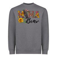 Storm pink mama bear with cute bear Heavyweight Sweatshirt - Artiststas