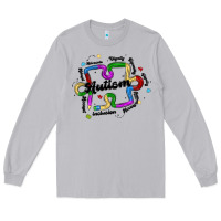 Moon Dust autism teacher pencil Long Sleeve Tee - MaliasSmallBusiness