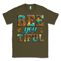 Army Green Western Bee You Tiful Bee Classic Tee - LillyAllenDesigns