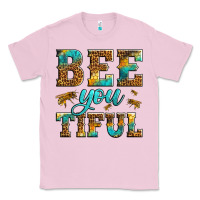 Bubblegum Pink Western Bee You Tiful Bee Classic Tee - LillyAllenDesigns