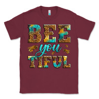 Burgundy Western Bee You Tiful Bee Classic Tee - LillyAllenDesigns