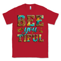 Red Western Bee You Tiful Bee Classic Tee - LillyAllenDesigns