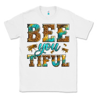 White Western Bee You Tiful Bee Classic Tee - LillyAllenDesigns