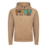 Vintage Coffee gobble til you wobble thanksgiving turkey Vintage Hoodie - RanaPortraitStore