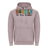 Vintage Zinc gobble til you wobble thanksgiving turkey Vintage Hoodie - RanaPortraitStore
