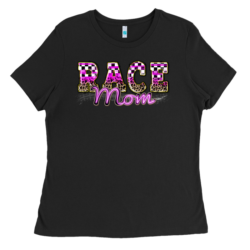 Race Mom Ladies Tee by Zillion Design Studio | Teevron
