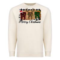 Sandshell Merry Christmas Teeth Premium Sweatshirt - Bettercallsaul