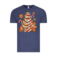 Vintage Denim christmas tree cake and cookies ado Vintage Tee - AdoDesignShop