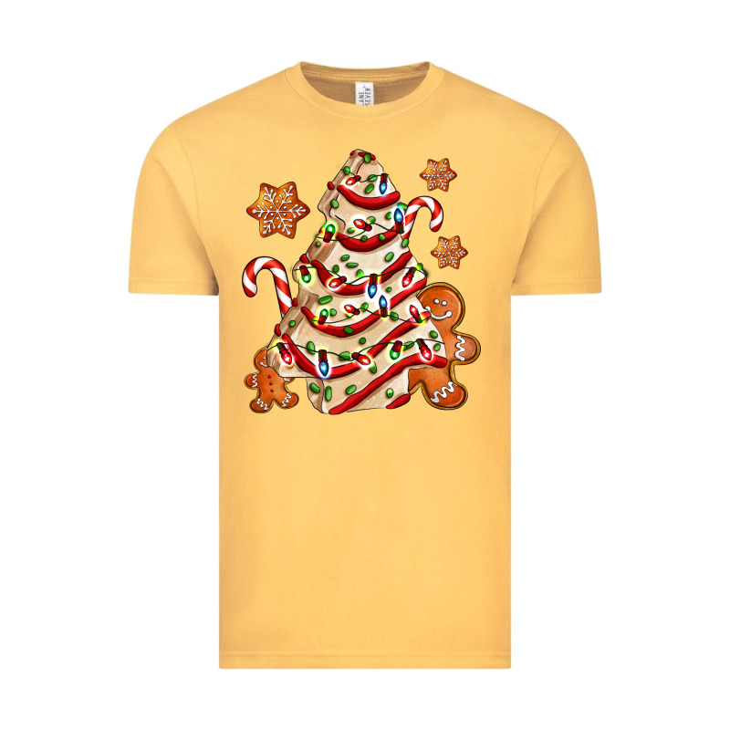 Christmas Tree Cake And Cookies Ado Vintage Tee by AdoDesignShop | Teevron