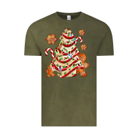 Vintage Olive christmas tree cake and cookies ado Vintage Tee - AdoDesignShop