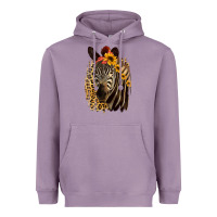 Lavender Zebra With Sunflowers Heavyweight Hoodie - Bettercallsaul