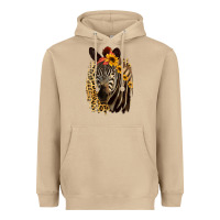Mushroom Zebra With Sunflowers Heavyweight Hoodie - Bettercallsaul