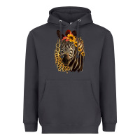 Smoke Zebra With Sunflowers Heavyweight Hoodie - Bettercallsaul