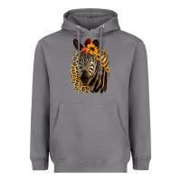 Storm Zebra With Sunflowers Heavyweight Hoodie - Bettercallsaul