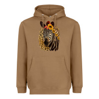 Toasted Coconut Zebra With Sunflowers Heavyweight Hoodie - Bettercallsaul